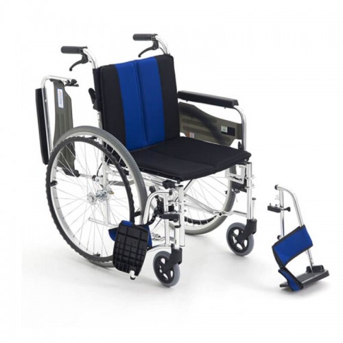 Miki Functional Wheelchair (Black-Blue Colour)