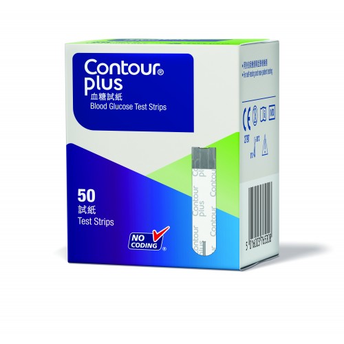 Contour Plus拜安進血糖紙50S FHA-BH-7653
