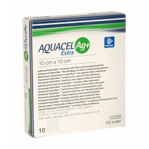 Convatec Aquacel Ag+ Extra Wound Dressing(10x10cm)(10s)
