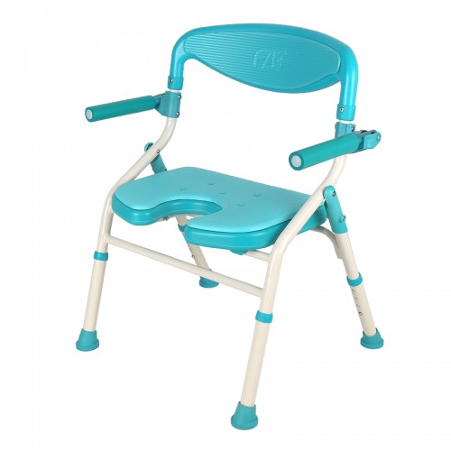 Aluminium U-Shape Foldable Shower Chair