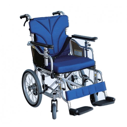 日本河村多功能小輪輪椅 (藍) FHA-KA-KZM16-42