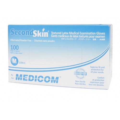 Medicom SecondSkin 無粉乳膠手套