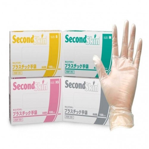 Medicom Second Skin PVC無粉手套 FHA-ME-SS-1209