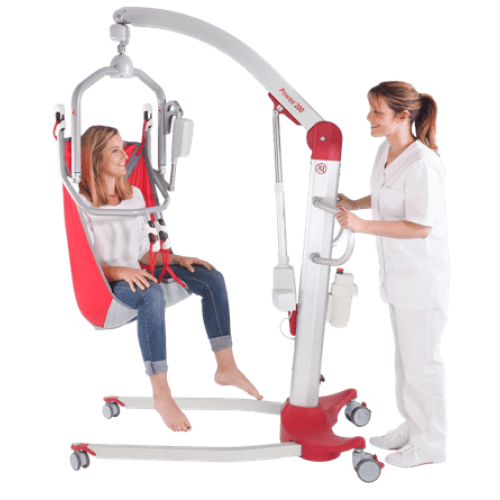 Poweo 200 Patient Lifter with electric tilting suspension