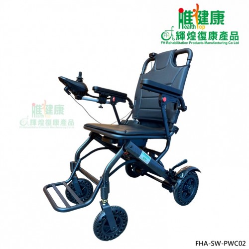 輕便型可摺合前後手控電動輪椅(可攜帶上機)FHA-SW-PWC02 