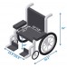 Foldable Aluminum Transit Wheelchair FHW-11(BWB)